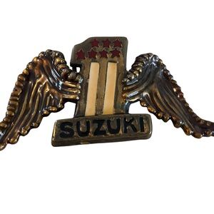 Suzuki Gold Winged Emblem